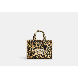 Coach Cargo Tote Bag 26 With Leopard Print
